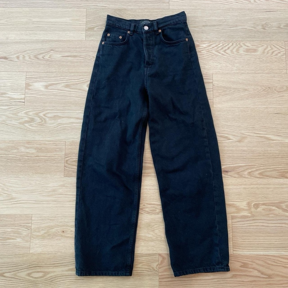 SOLD - &OtherStories Black Denim Jeans